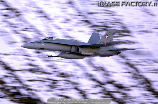 2005-10-12 Axalp Shooting Range 0367 - FA-18C Hornet